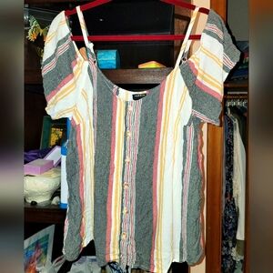 Torrid cold shoulder top